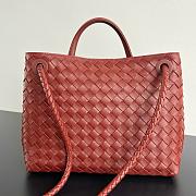 Bottega Veneta Medium Andiamo Sapele Color Bag - 32x25x11cm - 4
