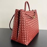 Bottega Veneta Large Andiamo Sapele Color Bag - 42x35x18cm - 6