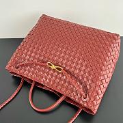 Bottega Veneta Large Andiamo Sapele Color Bag - 42x35x18cm - 3
