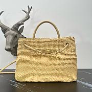 Bottega Veneta Medium Andiamo Raffia Bag - 32x25x11cm - 1