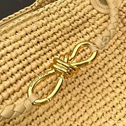 Bottega Veneta Medium Andiamo Raffia Bag - 32x25x11cm - 3