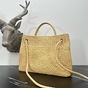 Bottega Veneta Medium Andiamo Raffia Bag - 32x25x11cm - 6