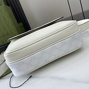 Gucci GG Supreme small crossbody bag in white - 23x18x7cm - 6