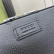 Gucci GG Supreme small crossbody bag Black leather - 16.5x 24x 4.5cm - 2