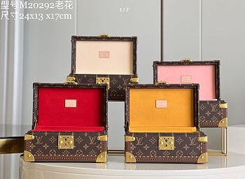 Louis Vuitton Coffret Trésor 24 Monogram Canvas - 24 x 13 x 17 cm