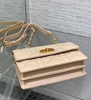 Dior Miss Dior Caro Beige Bag - 17.3×13×7.5cm - 6