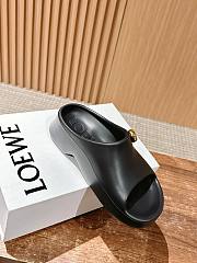 Loewe Foam Pebble slide Black - 2