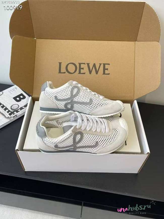 Loewe Flow Runner in grey&white - 1
