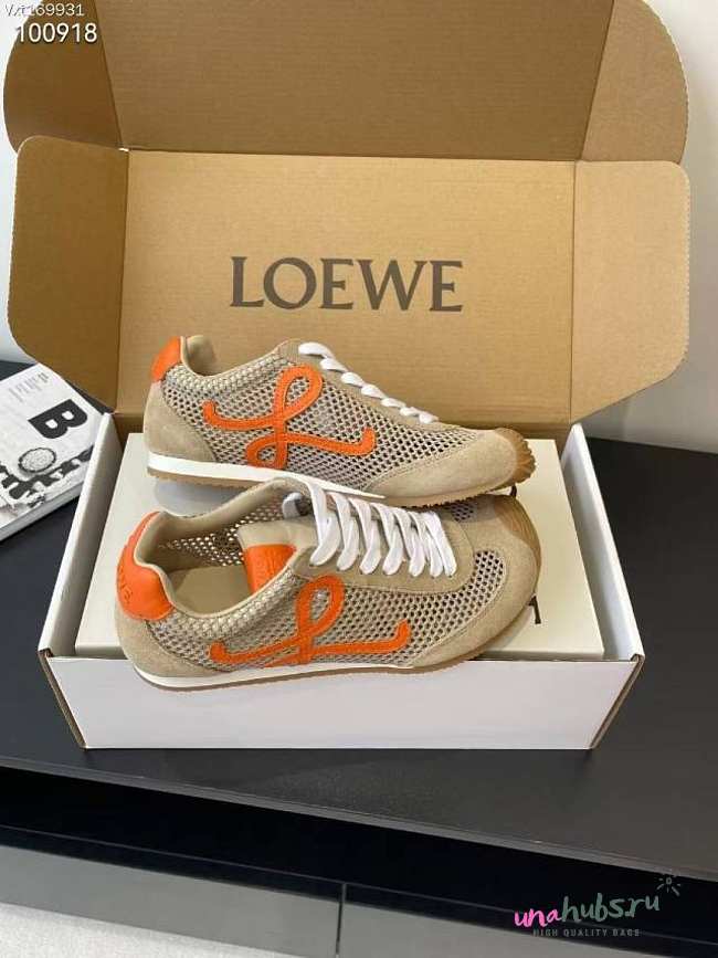 Loewe Flow Runner in brown&orange - 1