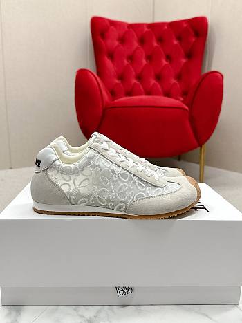 	 Loewe Flow Runner in suede grey