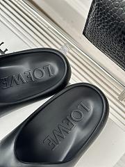 LOEWE x Paula's Ibiza Foam Bubble Slides Black - 6