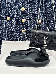 LOEWE x Paula's Ibiza Foam Bubble Slides Black - 3