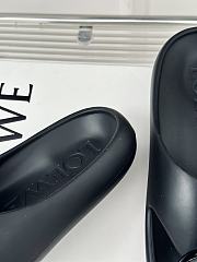 LOEWE x Paula's Ibiza Foam Bubble Slides Black - 2