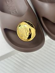 	 LOEWE x Paula's Ibiza Foam Bubble Slides Brown - 3