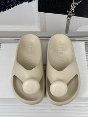 	 LOEWE x Paula's Ibiza Foam Bubble Slides Cream - 1