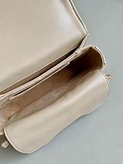 Dior Mini Jolie Beige Color Bag - 18x12x7cm - 4
