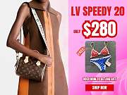 Louis Vuitton 20 pink strap speedy  - 1