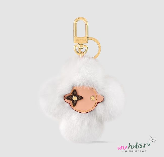 Louis Vuitton Vivienne Fur Keychain - 1