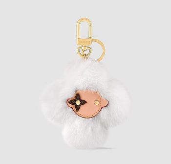 Louis Vuitton Vivienne Fur Keychain