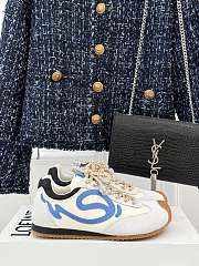 	 Loewe Flow Runner in suede blue - 1
