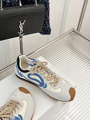 	 Loewe Flow Runner in suede blue - 6