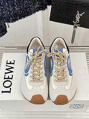 	 Loewe Flow Runner in suede blue - 3