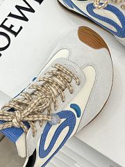 	 Loewe Flow Runner in suede blue - 2