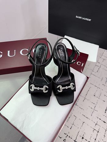 Gucci Horsebit Black Heels 8.5CM