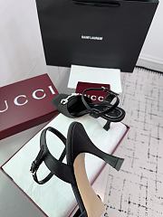 Gucci Horsebit Black Heels 8.5CM - 6