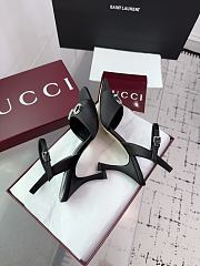 Gucci Horsebit Black Heels 8.5CM - 3