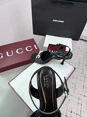 Gucci Horsebit Black Heels 8.5CM - 2
