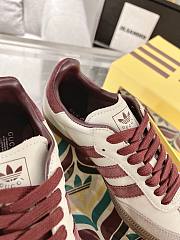 	 Gucci Gazelle Red&Beige Sneakers - 6