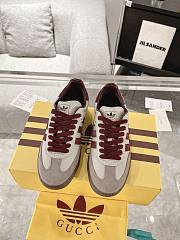 	 Gucci Gazelle Red&Beige Sneakers - 5