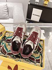 	 Gucci Gazelle Red&Beige Sneakers - 2