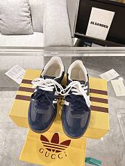 Gucci Gazelle Dark Blue Sneakers - 4