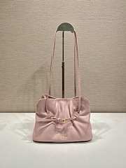 Prada Dada nappa leather bag Powder Pink - 25x17.5x11.5cm - 1