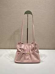 Prada Dada nappa leather bag Powder Pink - 25x17.5x11.5cm - 6