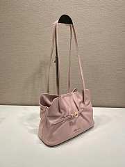 Prada Dada nappa leather bag Powder Pink - 25x17.5x11.5cm - 4