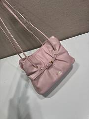 Prada Dada nappa leather bag Powder Pink - 25x17.5x11.5cm - 5