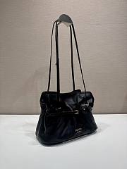 	 Prada Dada nappa leather bag black - 25x17.5x11.5cm - 3