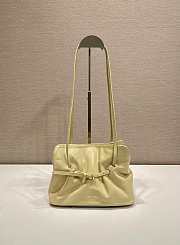 	 Prada Dada nappa leather bag Yellow - 25x17.5x11.5cm - 1