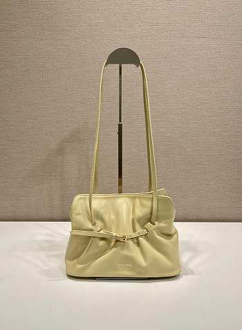 	 Prada Dada nappa leather bag Yellow - 25x17.5x11.5cm