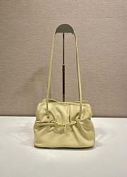 	 Prada Dada nappa leather bag Yellow - 25x17.5x11.5cm - 3