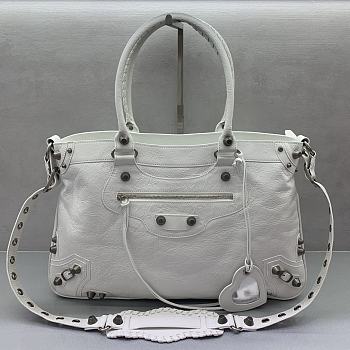 Balenciaga Neo Cagole XL Leather Tote Bag - 46.5×30×13cm