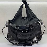 	 Balenciaga Neo Cagole XL Leather Tote Bag In Black - 46.5×30×13cm - 6