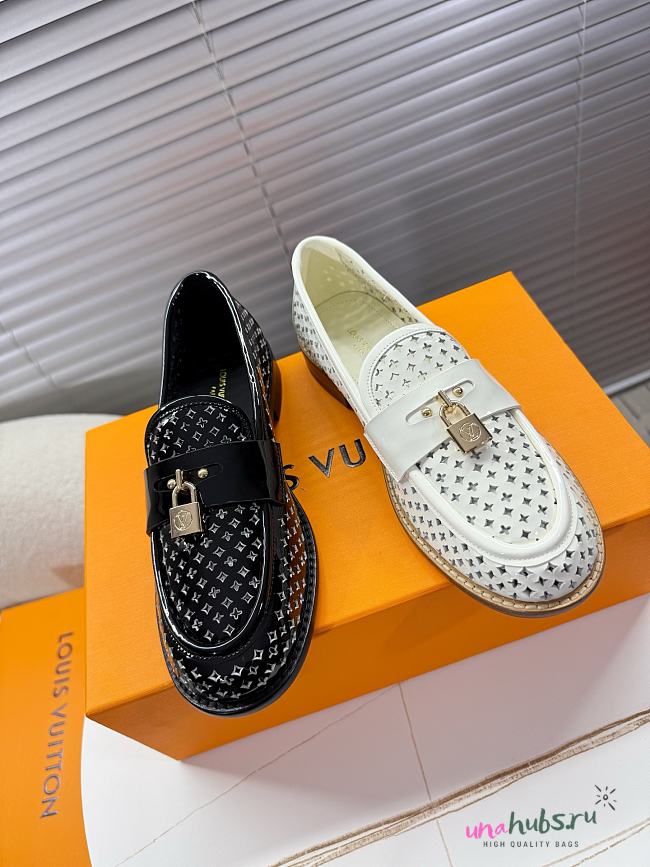 Louis Vuitton Chess Flat Loafers  - 1