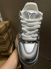 Louis Vuitton Trainier Maxi Silver  - 2