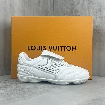 Louis Vuitton Footprint Soccer Sneaker White