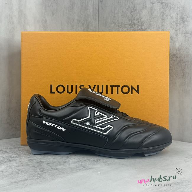 	 Louis Vuitton Footprint Soccer Sneaker Black - 1