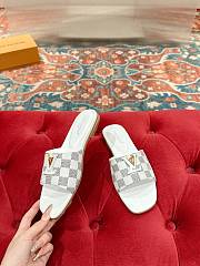 Louis Vuitton Damier Azur Slides - 1